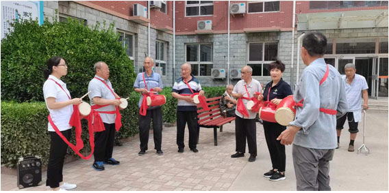 学习腰鼓